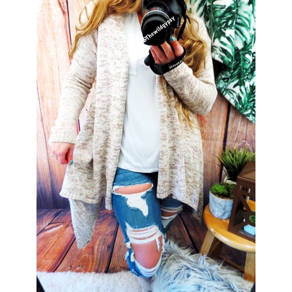 Roxy Sweaters - Roxy Cozy trapeze cardigan ☕️